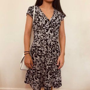 Ann Taylor LOFT Floral Wrap Dress
